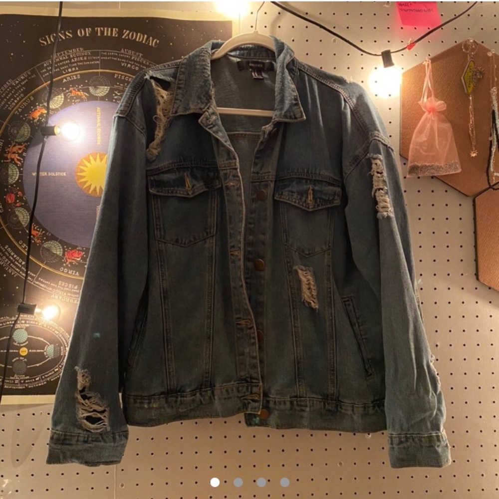 garage jean jacket néw never worn